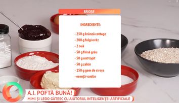 Desertul simplu care arată spectaculos. Brioșe pufoase cu brânză cottage și inimă de cireșe! Cât de simplu le pregătești