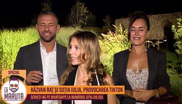 Răzvan Raț, alături de soție și de fiica sa, în interviu La Măruță! Ce răspund la testul cuplului - testul suprem