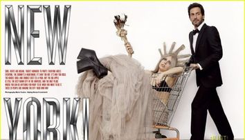 Lady Gaga - Statuia Libertatii in varianta excentrica FOTO