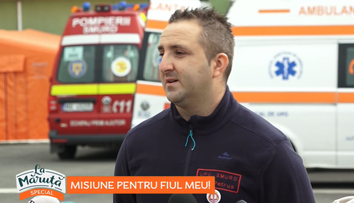 Misiune pentru fiul meu. Sebastian Petruș și băiatul său au intrat în direct La Măruță