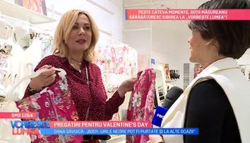 VIDEO Dana Săvuică te învață cum să-ți alegi lenjeria intimă perfectă pentru Valentine's Day