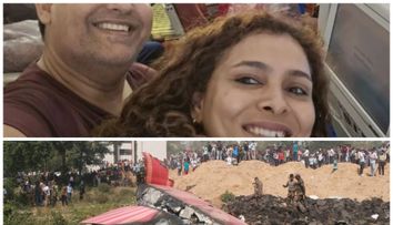 O familie de medici, cu trei copii, a postat un selfie de la bord chiar înainte ca avionul India Air să explodeze. Mesajul final este sfâșietor