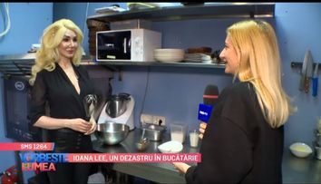 VIDEO Scriitoarea Ioana Lee, pentru prima dată în bucătarie