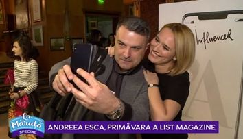 VIDEO Andreea Esca, primăvara A List Magazine