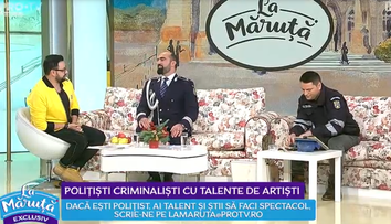VIDEO Polițiști criminaliști cu talente de artiști