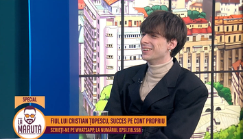 Cum arată și cu ce se ocupă fiul cel mic al lui Cristian Țopescu. Sebastian Felix are 24 de ani și este o fire artistică