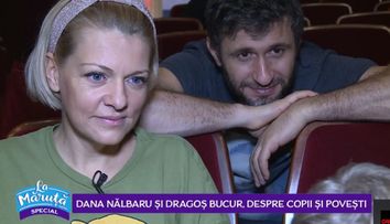 VIDEO Dana Nălbaru și Dragoș Bucur, despre copii și povești