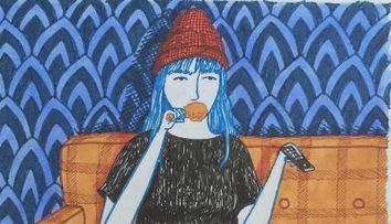 Cum se comporta femeile cand cred ca nu le vede nimeni. Ilustratiile amuzante care au cucerit internetul