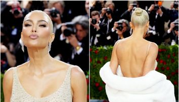 Cum a slăbit Kim Kardashian 7 kg în numai 3 săptămâni că să încapă în rochia lui Marilyn Monroe