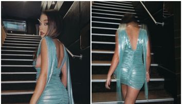 Nicole Cherry, în cea mai îndrăzneață rochie de anul ăsta. Fanii, încântați: “Regina nopții fermecătoare“