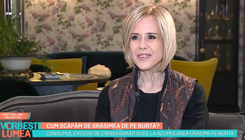 Cum scapi de grăsimea de pe burtă? Sfaturi prețioase de la Mihaela Bilic, medic nutriționist
