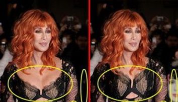 Cher sub lupa: Ghiceste trei diferente! UPDATE! Ati ghicit!