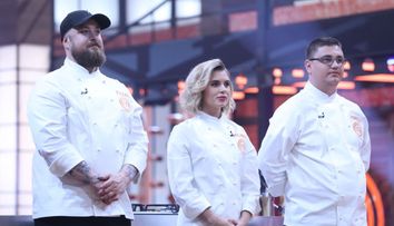 Alina Gologan, Cezar Marin și Ionuț Mărieș luptă pentru titlul de MasterChef România