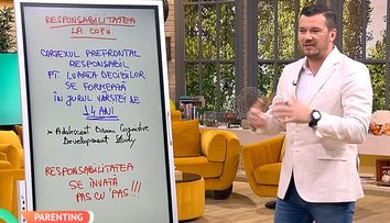Dan Cruceru, lecția care a făcut valuri la Vorbește lumea: cum crești un copil responsabil fără certuri și pedepse