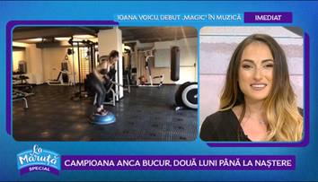 Campioana mondială la fitness și culturism, Anca Bucur mai are două luni până la naștere