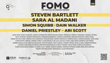 FOMO devine epicentrul antreprenoriatului! Dain Walker, gigant al brandingului, Daniel Priestley, antreprenor de renume internațional, și zeci de speakeri români se alătură festivalului