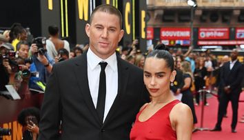 Channing Tatum, imagini tandre alături de Zoë Kravitz în intimitatea casei lor. Mesajul actorul le-a făcut geloase pe fanele lui: „Ce femeie norocoasă”