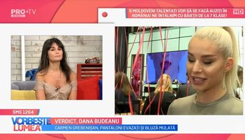 VIDEO Verdict Dana Budeanu. Cum a comentat ținutele vedetelor