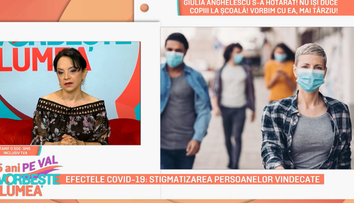 Efectele COVID-19: Stigmatizarea persoanelor vindecate