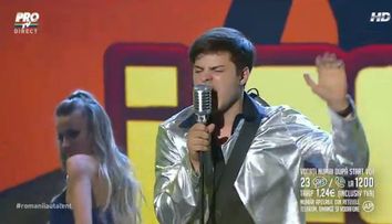 Alexandru Moraru, o noua interpretare de senzatie. Spectacolul la care au asistat membrii juriului 