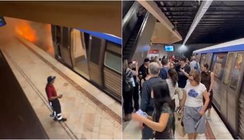 Incendiu urmat de o bubuitură la metrou! Stația Universitate de pe Magistrala 2, blocată. Pasagerii au fost evacuați