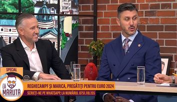 Laurențiu Reghecampf și Ciprian Marica, La Măruță, înainte de EURO 2024