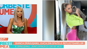 Bianca Drăgușanu, viața din spatele reflectoarelor. Dezvăluiri neașteptate pe care le-a făcut la Vorbește Lumea