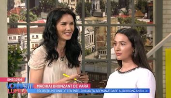 Machiaj bronzant de vară. Dana Argeșan îți arată cum îl poți realiza