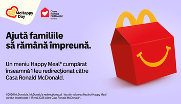(P) McHappy Day 2026®: fapte bune care țin familiile împreună