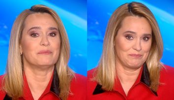Andreea Esca, cu ochii în lacrimi la pupitrul Știrilor Pro TV, de 1 decembrie. A marcat 30 de ani la Pro TV cu un discurs emoționant: „Au fost ani grei pentru România”