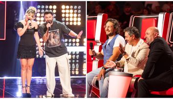 A fost surpriza serii la Vocea României și o premieră: Gina Pistol, chefii MasterChef și antrenorii au cântat împreună. Smiley: „Gina e în echipa mea, ca să știți!”