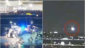 Accidentul aviatic din Washington a fost filmat! Momentul terifiant în care avionul cu 60 de pasageri intră în coliziune cu un elicopter militar VIDEO