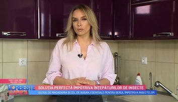 VIDEO Soluția perfectă împotriva înțepăturilor de insecte