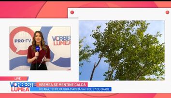 VIDEO Cum se va menține vremea în această perioadă