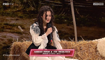 Vocea României 2025: FINALA. Eva Nicolescu și Adrian Nour ”au rupt scena” cu ”Balada lui Iancu Jianu”: ”Lăsăm o amprentă specială”
