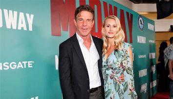 Dennis Quaid, cu logodnica studentă la un eveniment dedicat regretatului Johnny Cash