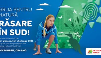 Sun Challenge 2023 | Vino să alergi în Parcul Natural Văcărești pentru păsările sălbatice