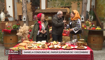 Daniela Condurache a avut parte de o farsă supremă de 1 Decembrie