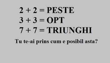 Cel mai inedit test de logica pe care l-ai facut pana acum. Putini s-au prins care este solutia