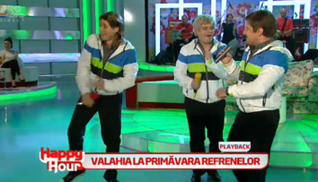 Adi de la Valcea, Liviu Guta si Dinu Maxer, noii membri ai trupei Valahia. Au facut super show la 