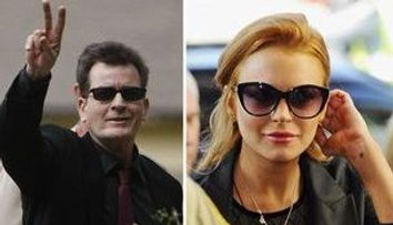 Lindsay Lohan, ingrijorata de soarta lui Charlie Sheen!