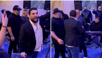 VIDEO Tzancă Uraganu, ceartă cu un membru de formație, în mijlocul unei nunți: „E un drogat!”