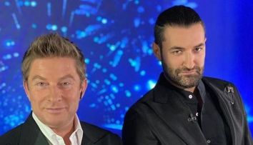 Pavel Bartoș și Smiley, imagine virală pe Instagram! Ce pantaloni au purtat la finala „Românii au talent”