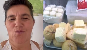 Cu cât vinde Mama Geta kilogramul de brânză la magazinul ei din piață! Femeia face bani frumoși
