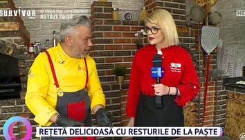Cum să folosim resturile de mâncare de la Paște. O rețetă fresh și foarte rapidă de la Chef Florin Tătaru