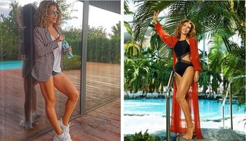 Carmen Brumă reinventează noțiunea de pijamale! A apărut mai sexy ca niciodată