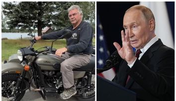 Motivul pentru care Putin i-a dăruit unui american din Alaska o motocicletă