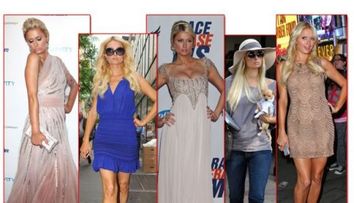 Stil de vedeta: Paris Hilton, o Barbie moderna cu marimea 43 la pantofi
