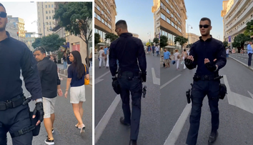 Vlad, jandarmul care a stârnit admirația trecătorilor pe Calea Victoriei, a vorbit cu PROTV.RO: „A fost o experiență inedită”