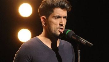 Eurovision 2013: Cezar Ouatu a surprins cu tinuta sa. Iata rochia neagra, cu pieptul dezgolit, cu care contratenorul vrea sa faca senzatie